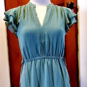 H&M xxs flutter sleeve dress